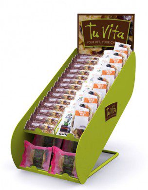 Présentoir de comptoir pour friandises